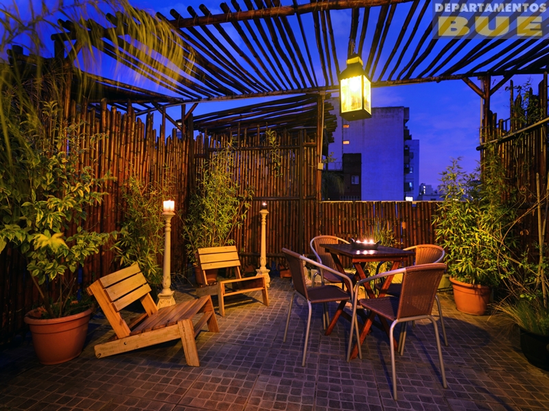 Temporario – Palermo Triplex B – Balcon y Terraza